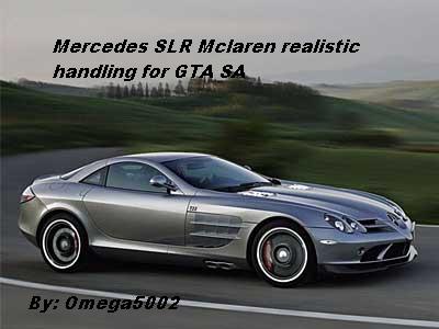 MB SLR McLaren Realistic Handling